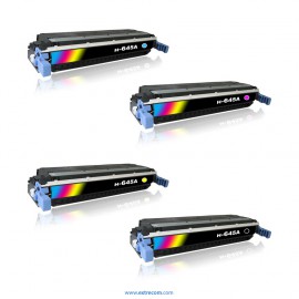HP 645A pack 4 colores compatible