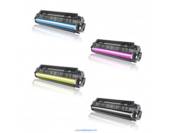 pack 4 tóner compatible para hp 646a