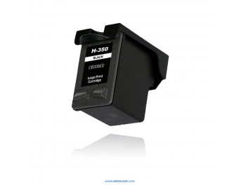 cartucho 350xl negro compatible para hp