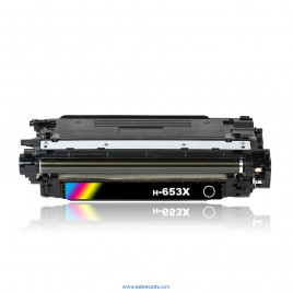 HP 653X negro compatible