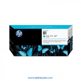 HP 81 cabezal cian claro original