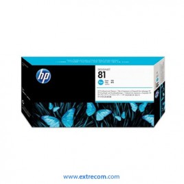 HP 81 cabezal cian original