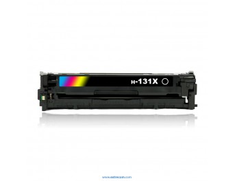 tóner compatible negro para hp 131x