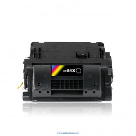HP 81X negro compatible