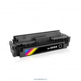 tóner compatible negro para hp 305x