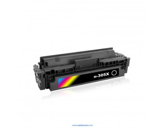 tóner compatible negro para hp 305x