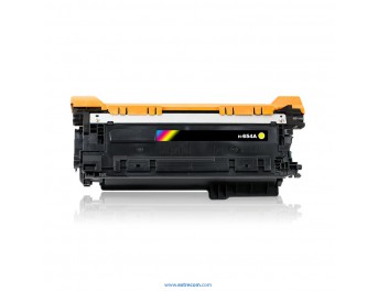 tóner compatible amarillo para hp 654a