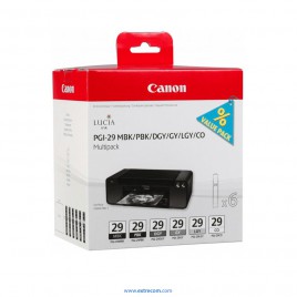 Canon PGI-29 pack 5 colores original
