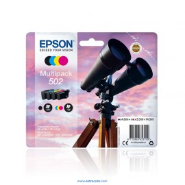 Epson 502 pack 4 colores original