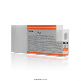 Epson T596A naranja original