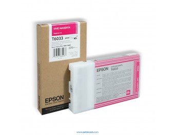 Epson T6033 magenta vivo  original