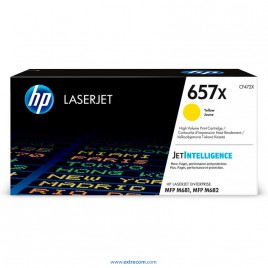 HP 657x amarillo original