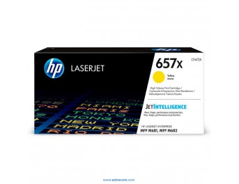 HP 657x amarillo original