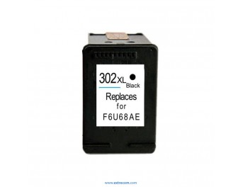 cartucho 302xl negro compatible para hp