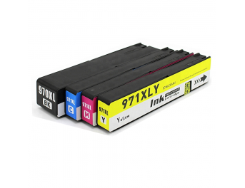 Pack de cartuchos de tinta compatible con HP 970/971XL