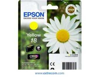 Epson 18 amarillo original