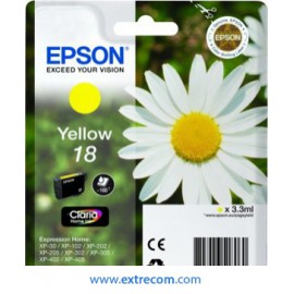 Epson 18 amarillo original