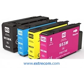 Pack de cartuchos de tinta compatible con HP 953 XL