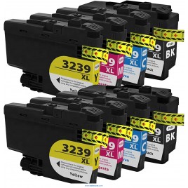 Brother LC3239 pack  8 colores compatible