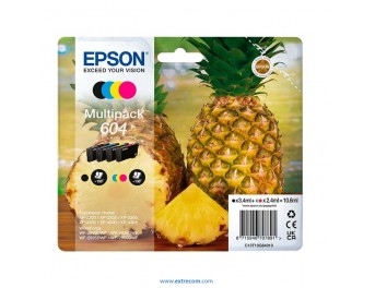 Epson 604 pack 4 colores original