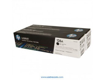 HP 126A pack 2 negro original