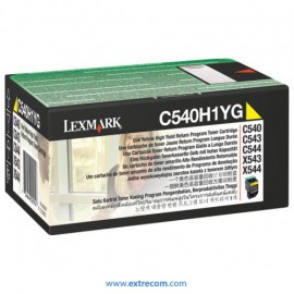 Lexmark 540h Toner amarillo