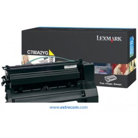 lexmark 780a toner amarillo