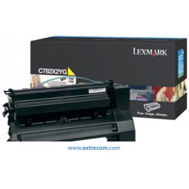 lexmark c782 amarillo (alta capacidad)