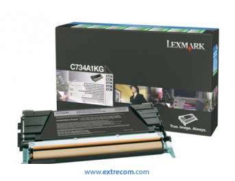 lexmark c734 toner negro