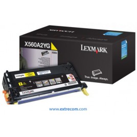 lexmark 560a toner amarillo