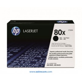 HP 80X negro original