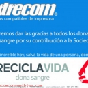 Apoyo a las personas donantes de sangre.